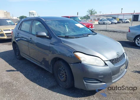 2012 Toyota Corolla Matrix из США, поврежденный, VIN 2T1KU4EE7CC800541